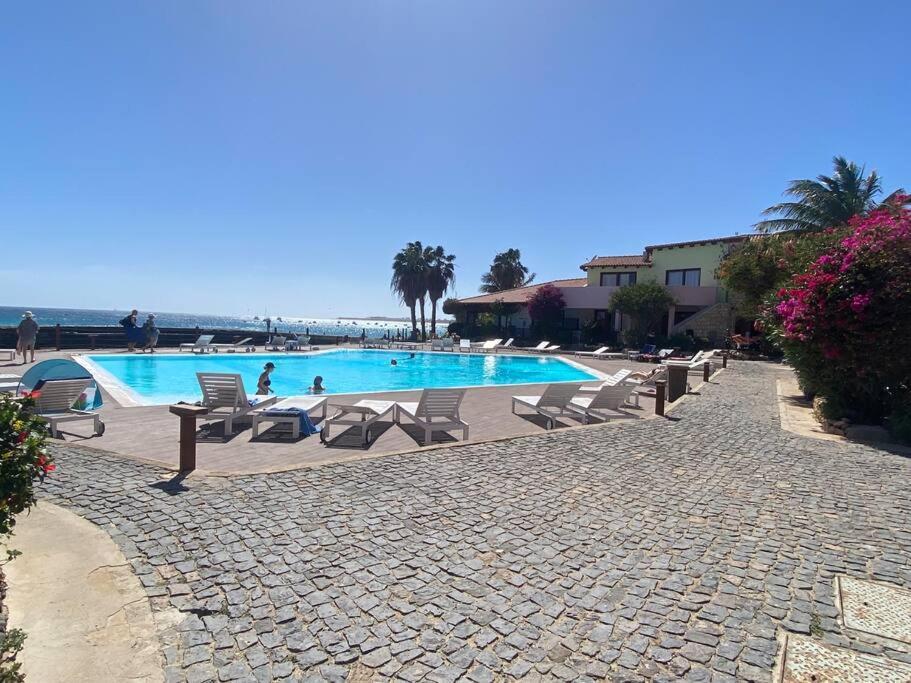 Porto Antigo - Charming & Peaceful Apartment Overlooking Pool And Sea 산타 마리아 외부 사진